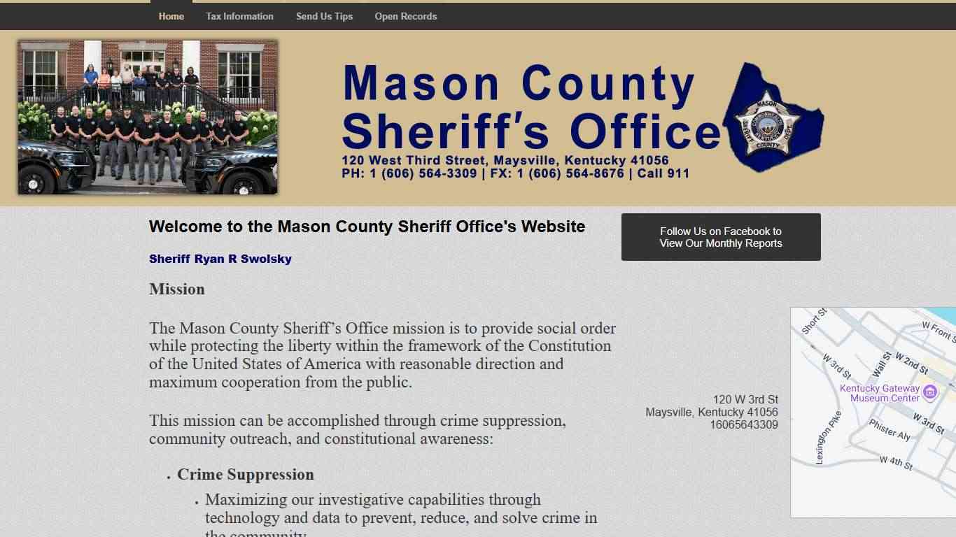 Mason County Sheriff Department